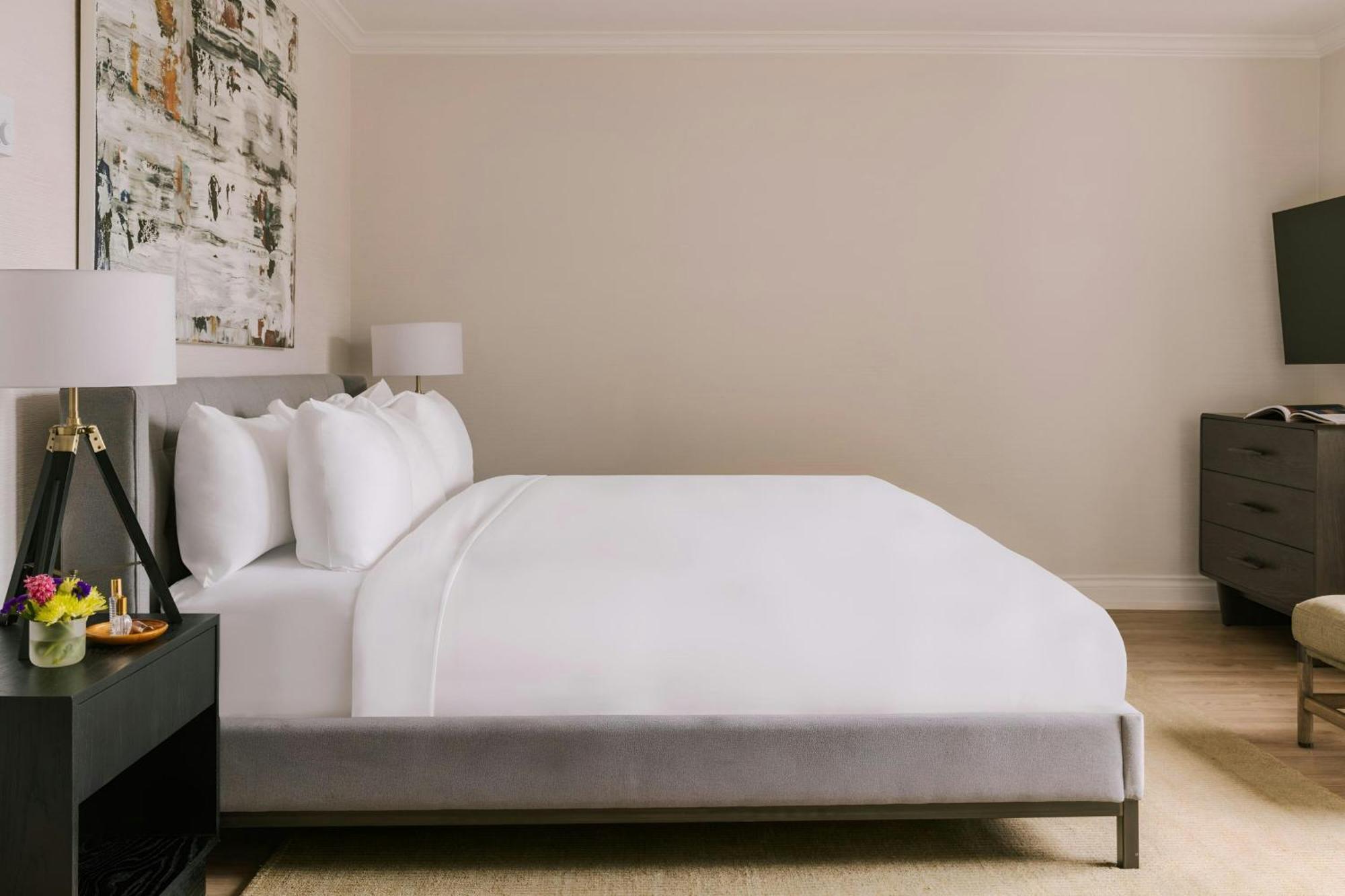 Studio met een Kingsize Bed en een Balkon