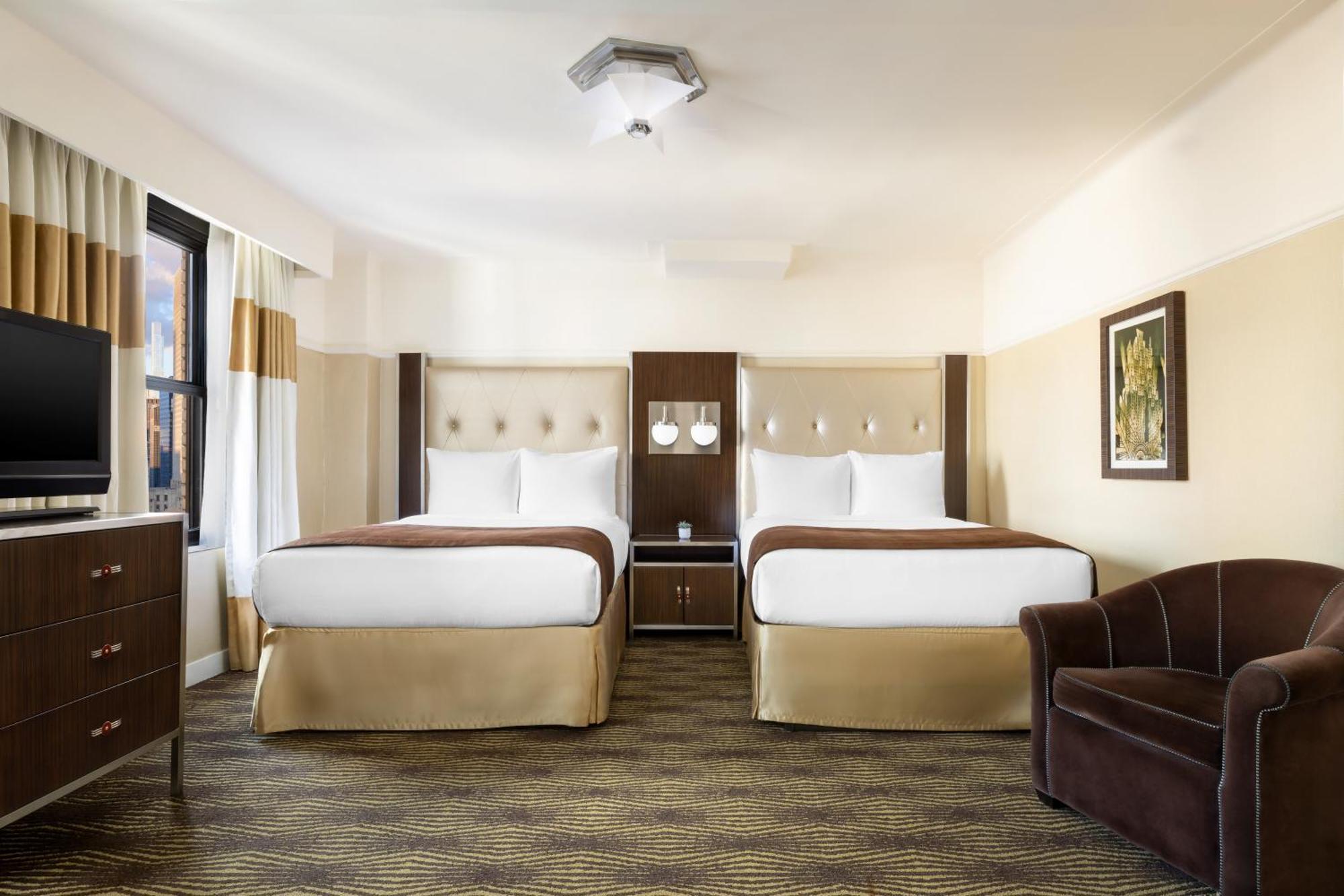 Chambre Standard avec 2 Lits Doubles