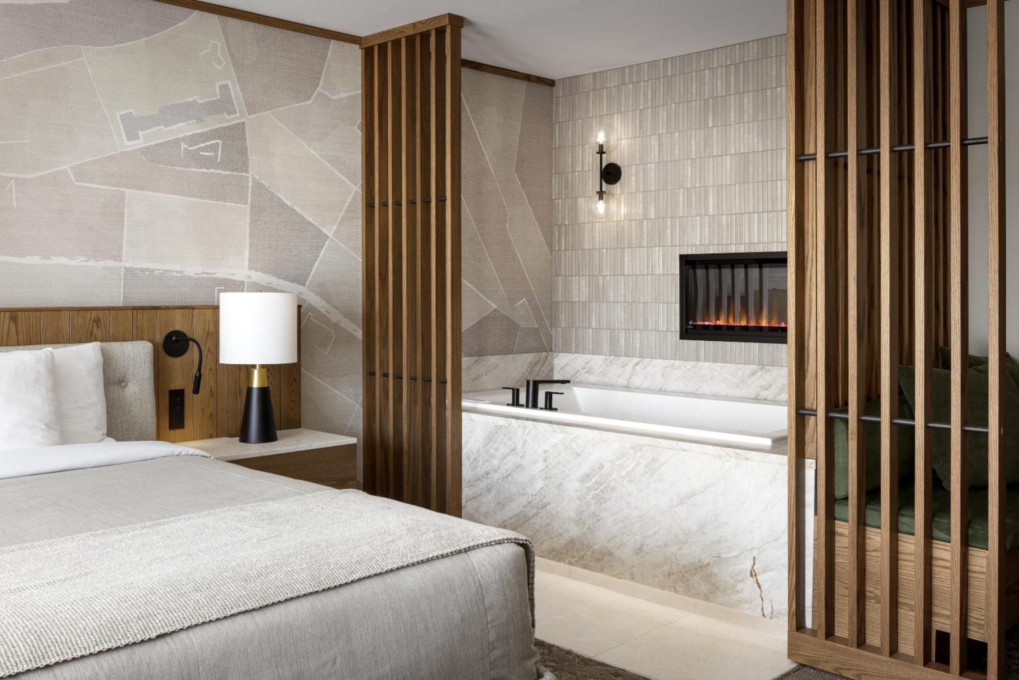 Chambre Lit King-Size de Luxe avec Jacuzzi