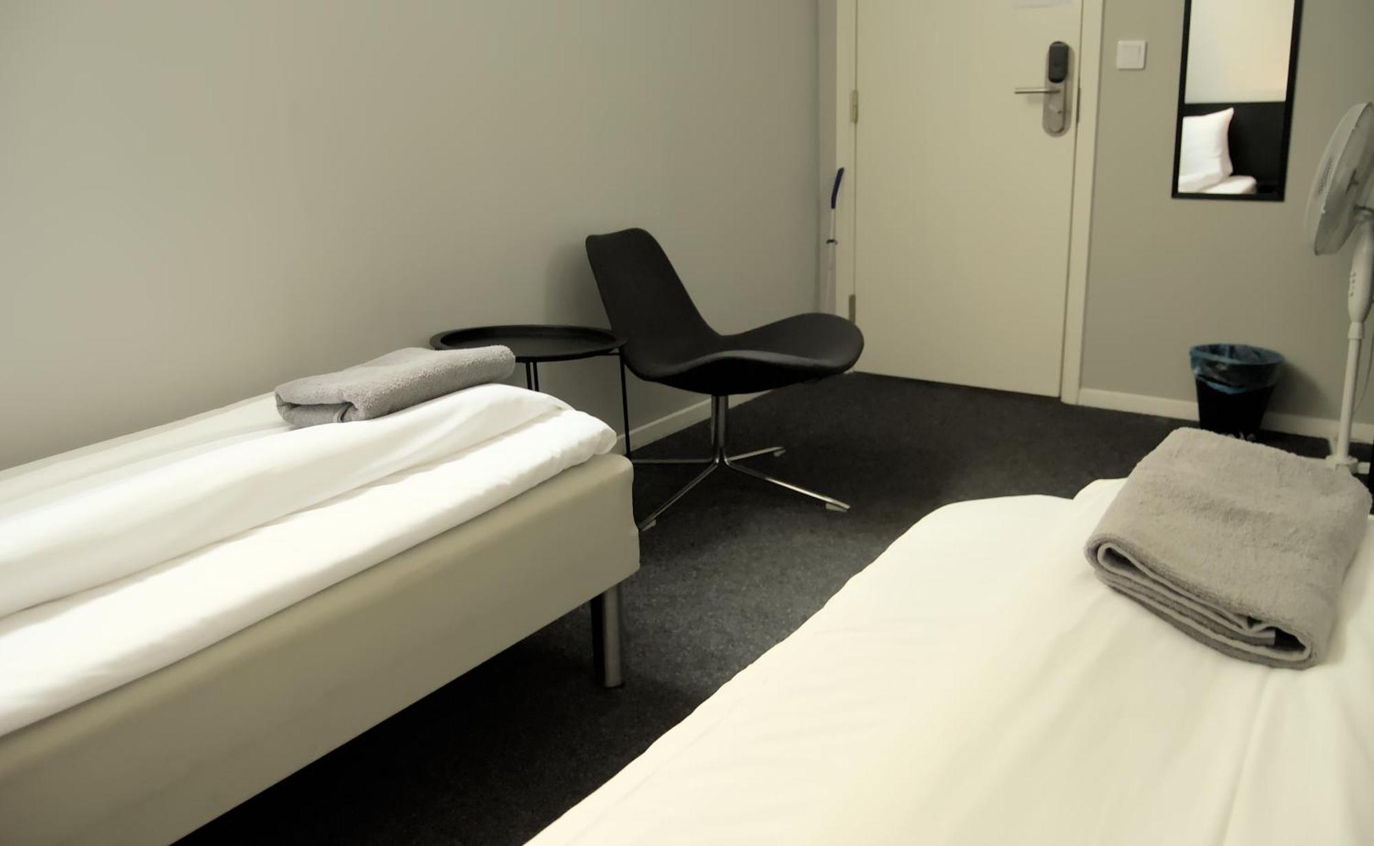 Twin Room with Shared Bathroom - No Window