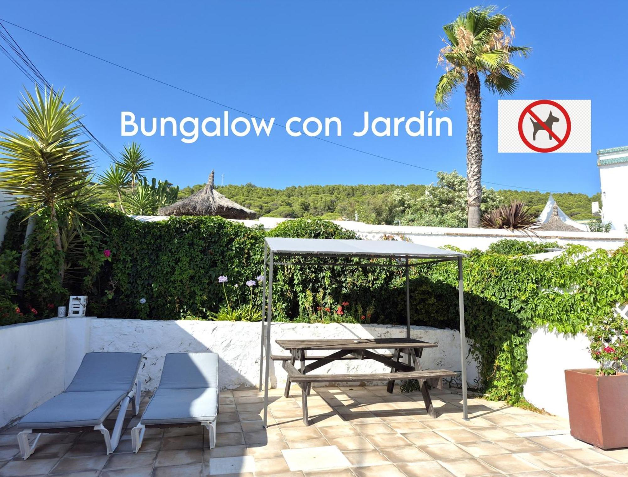 Bungalow con vistas al jardín