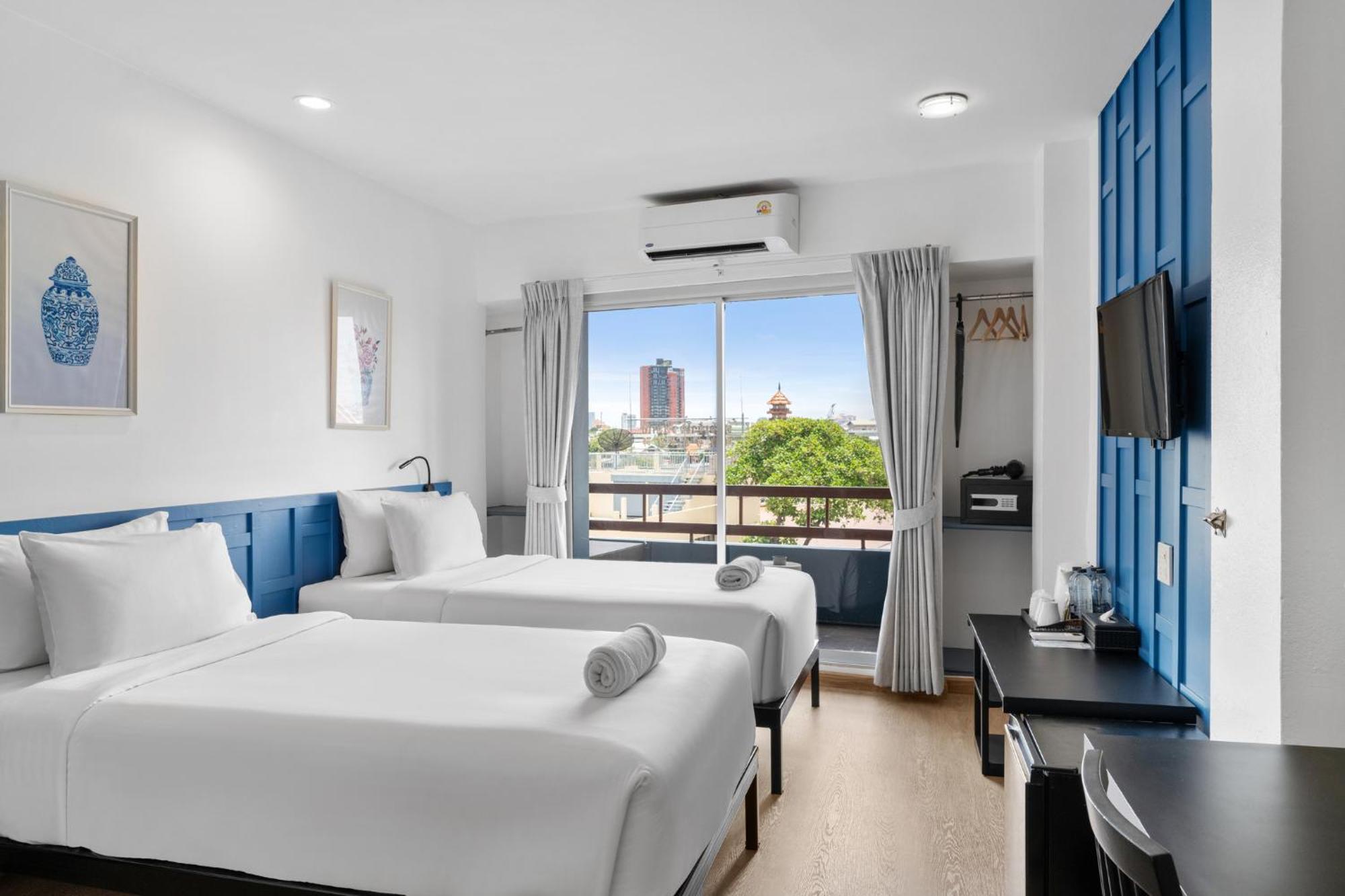 Executive Zweibettzimmer mit Balkon