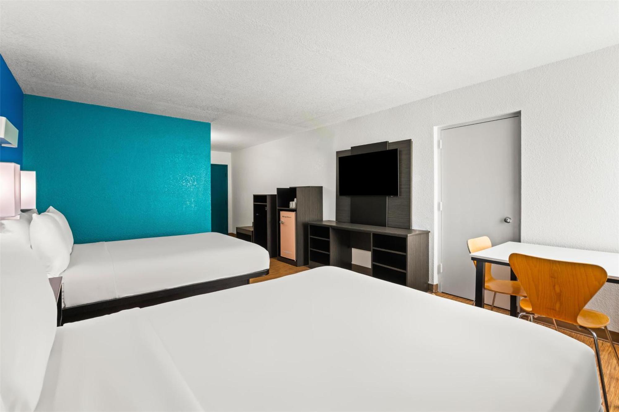 Quarto Queen com 2 Camas Queen-Size - Não Fumantes