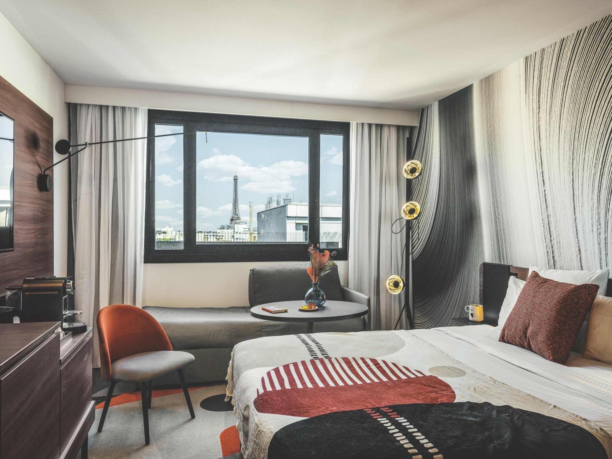 Habitación Executive con vistas a la Torre Eiffel - 1 cama doble y 1 sofá cama individual