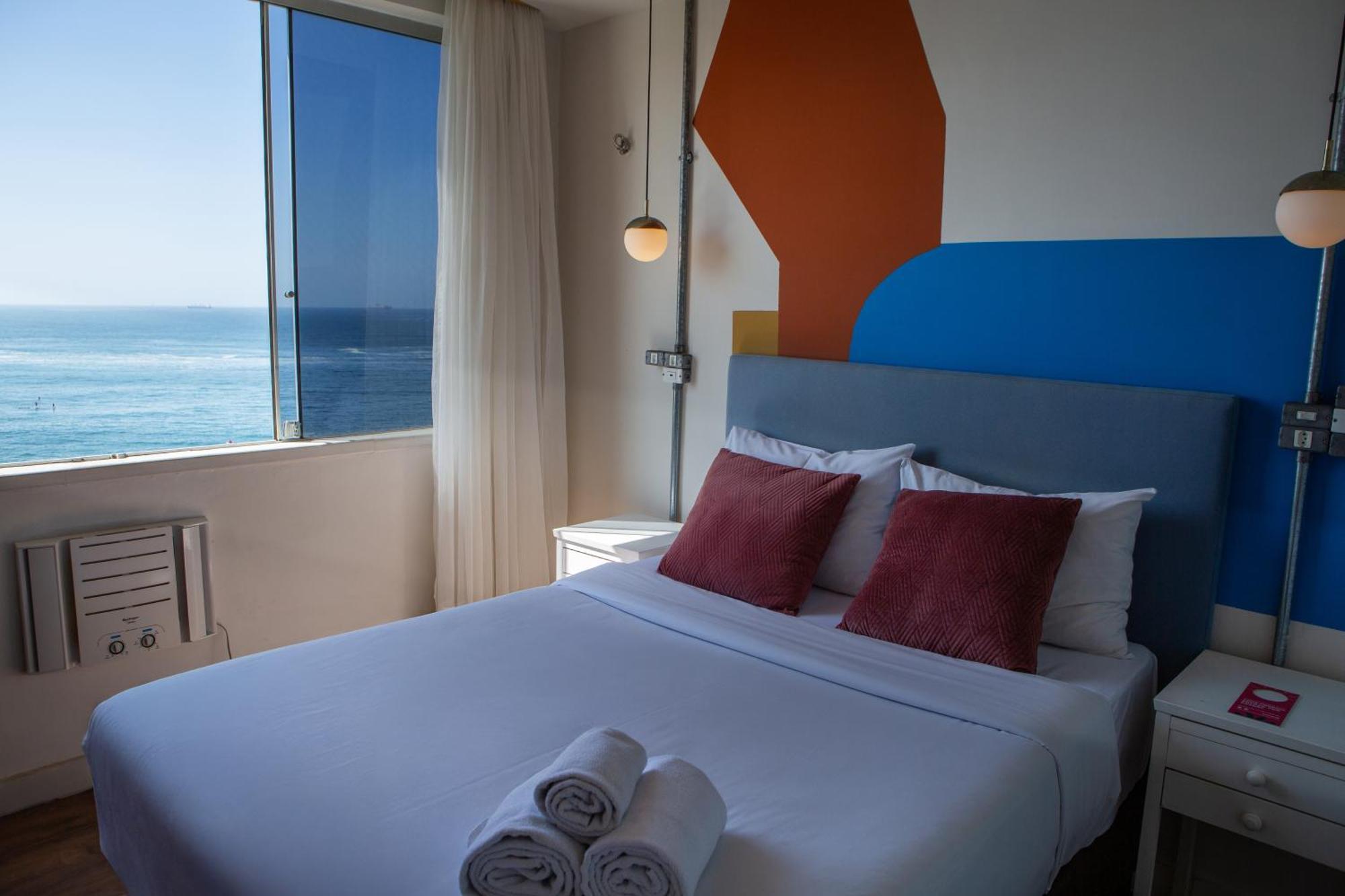 Kleines Zimmer mit Gemeinschaftsbad und Meerblick