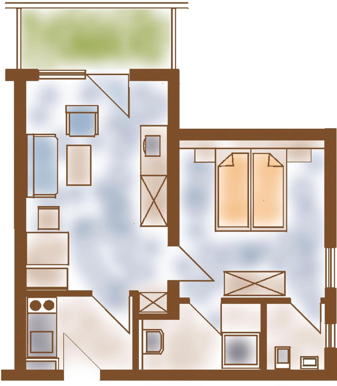 Junior Suite mit Balkon