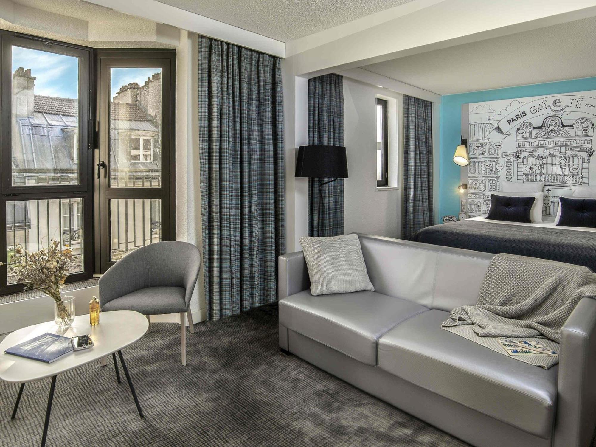 Premium Junior Suite mit einem Doppelbett und einem Doppelsofa