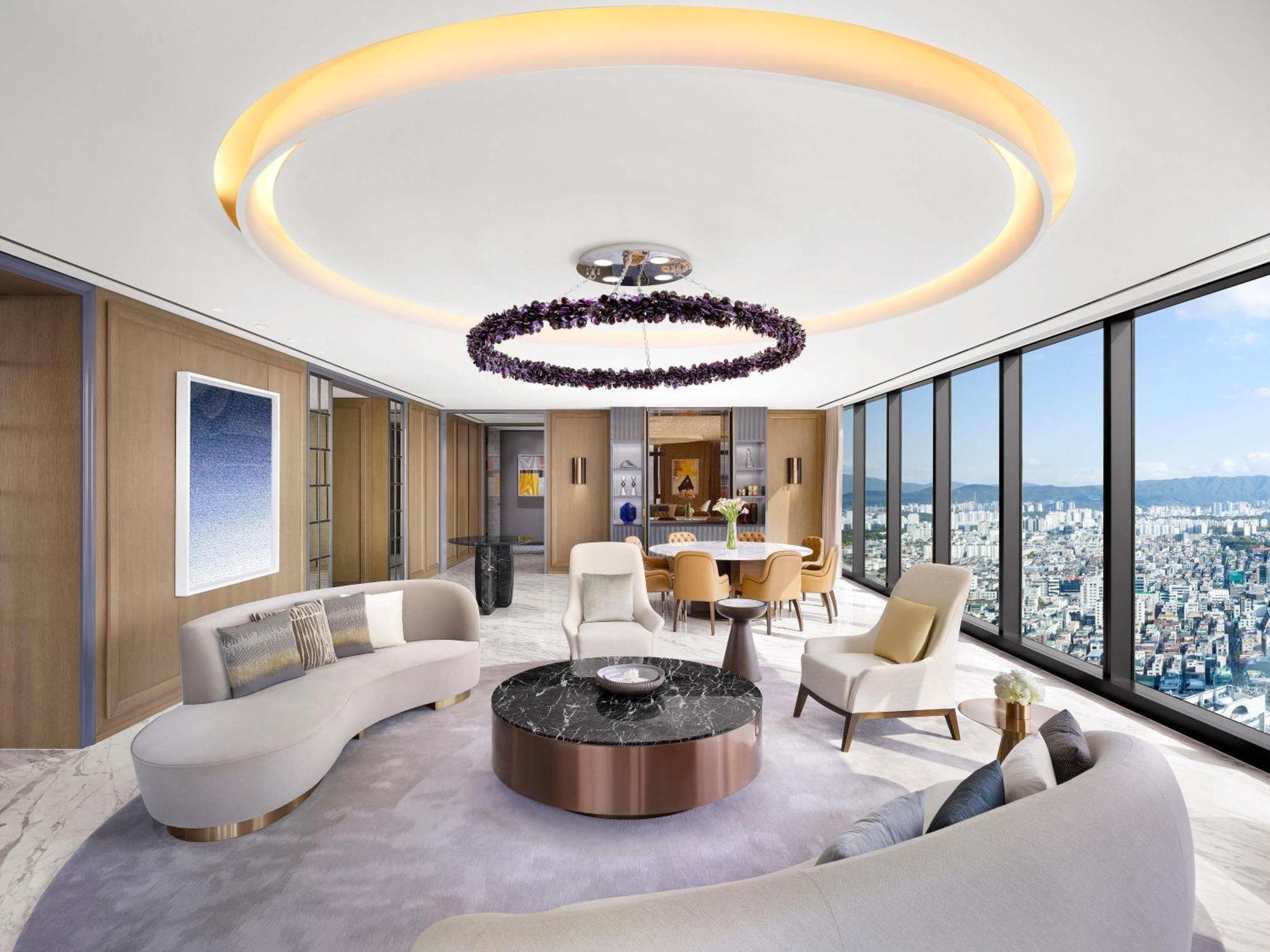 Präsidentensuite mit 2 Schlafzimmern, Seeblick und Zugang zum Club