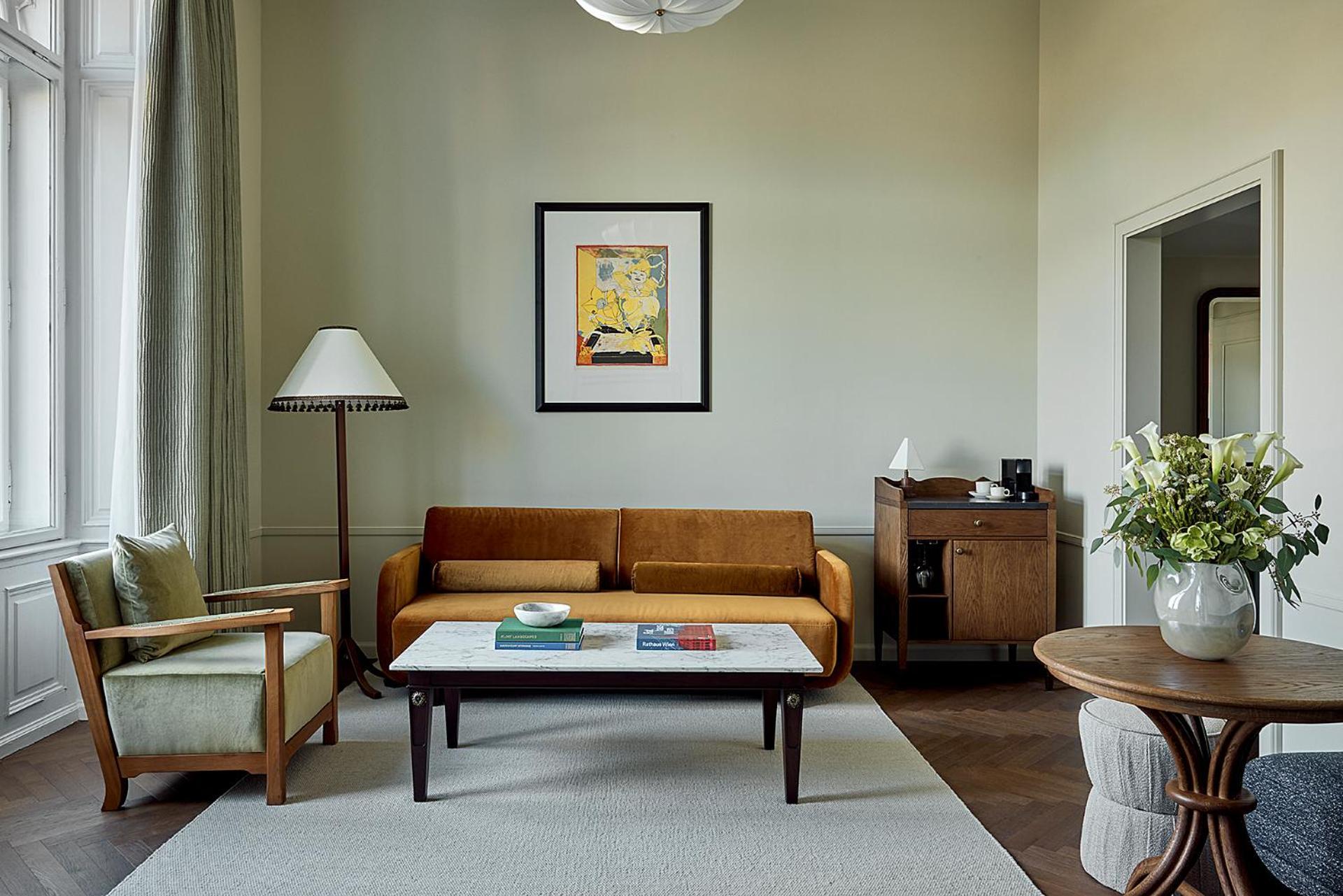 Suite mit Kingsize-Bett und Balkon
