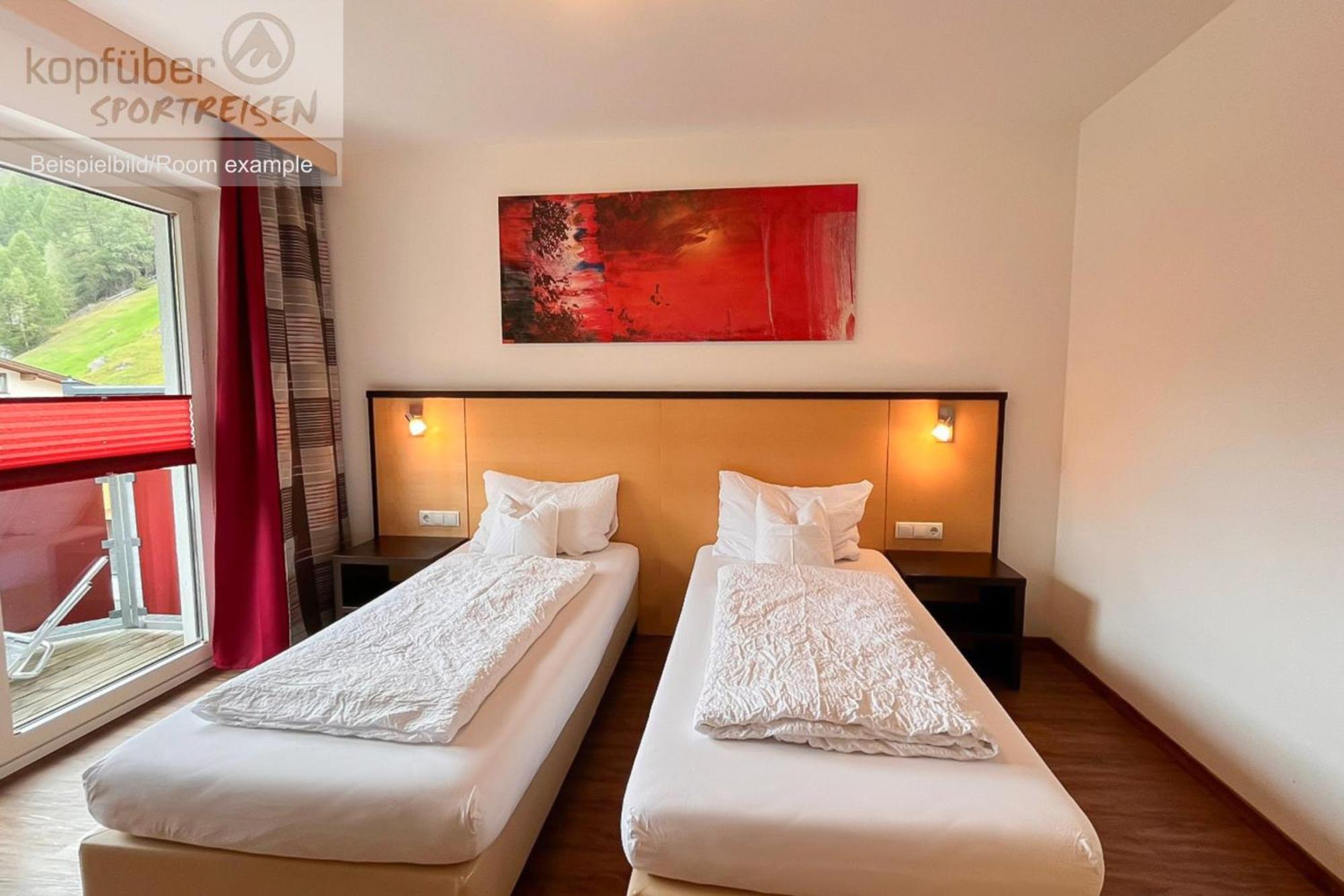 Vierbettzimmer mit Balkon
