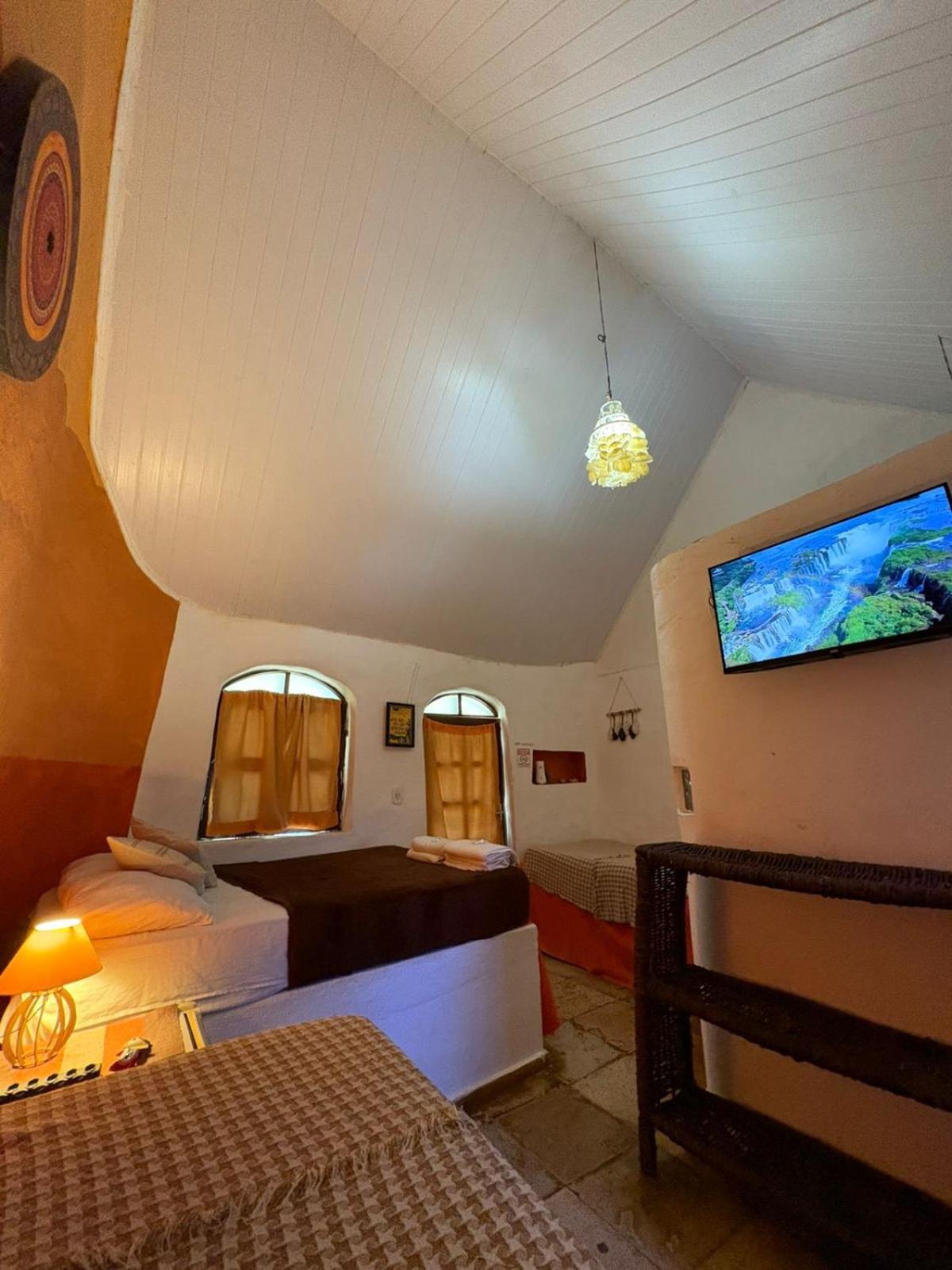 Quarto Quádruplo com Vista do Jardim