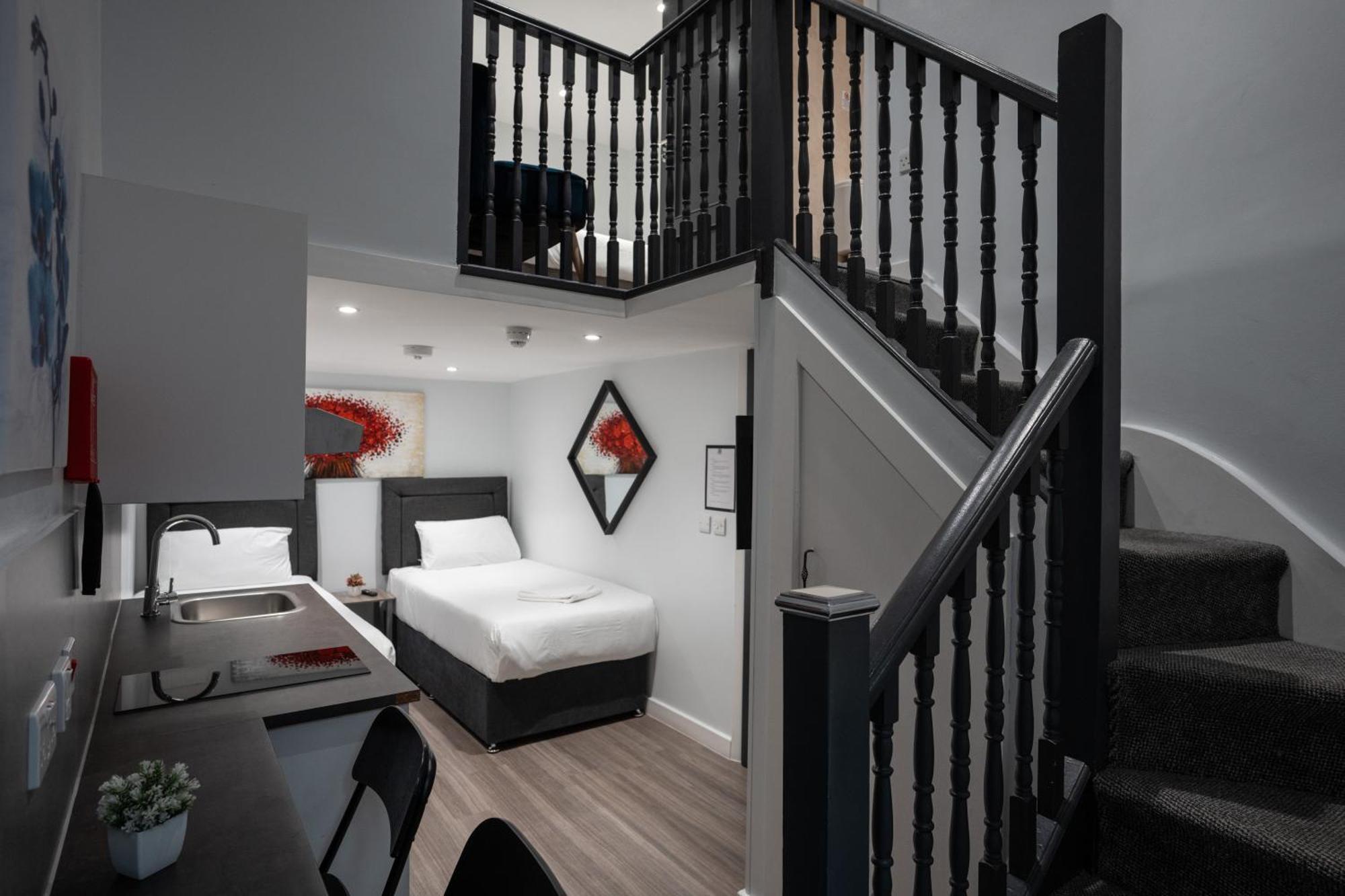 Studio Familial Confortable - Balcon/Terrasse