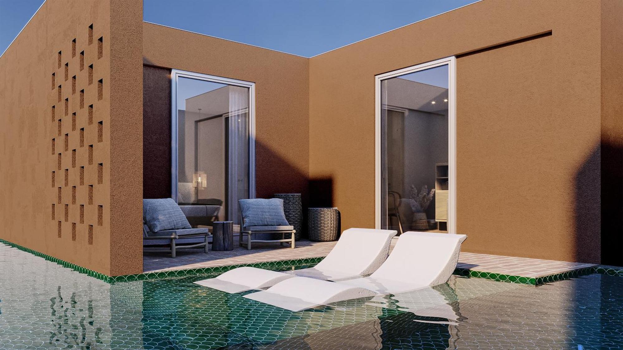 Suíte com Piscina Privativa