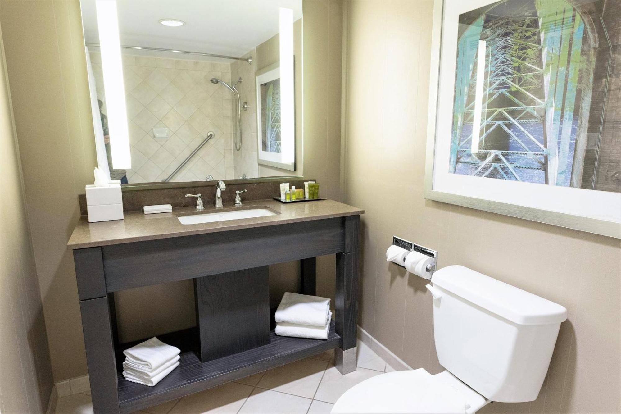 Habitación Doble con 2 camas grandes y ducha