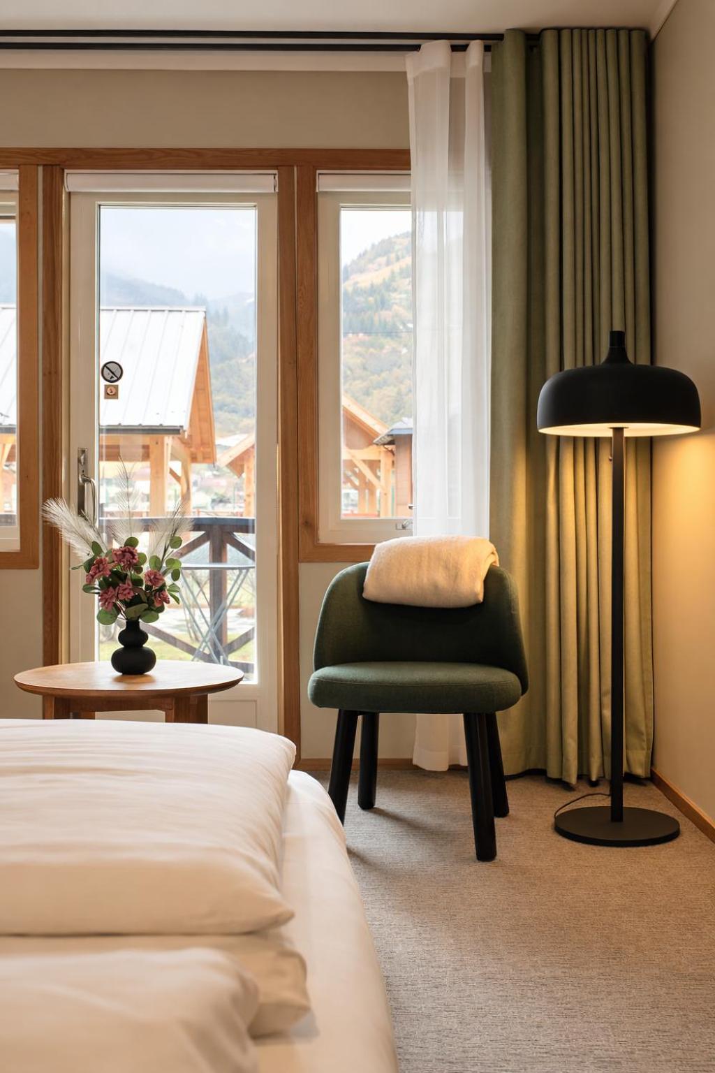 Dreibettzimmer mit Terrasse