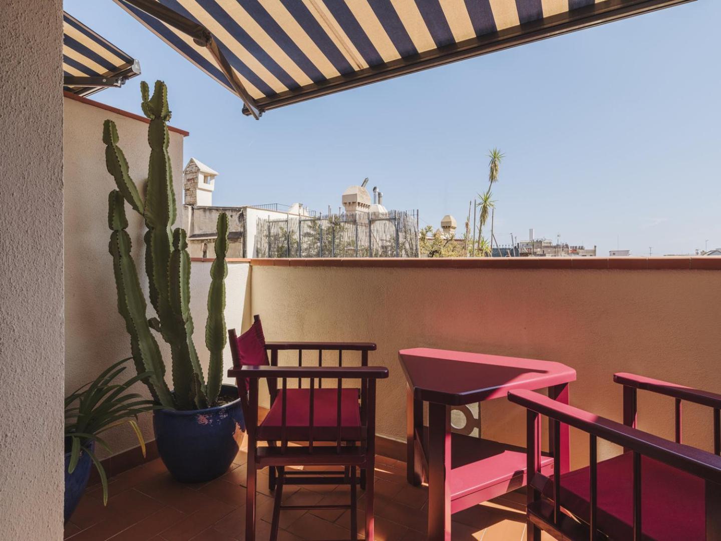 Kleines Doppelzimmer mit Terrasse