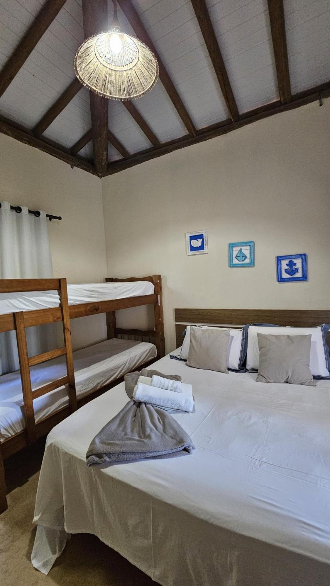 Quarto Quádruplo com Vista do Jardim