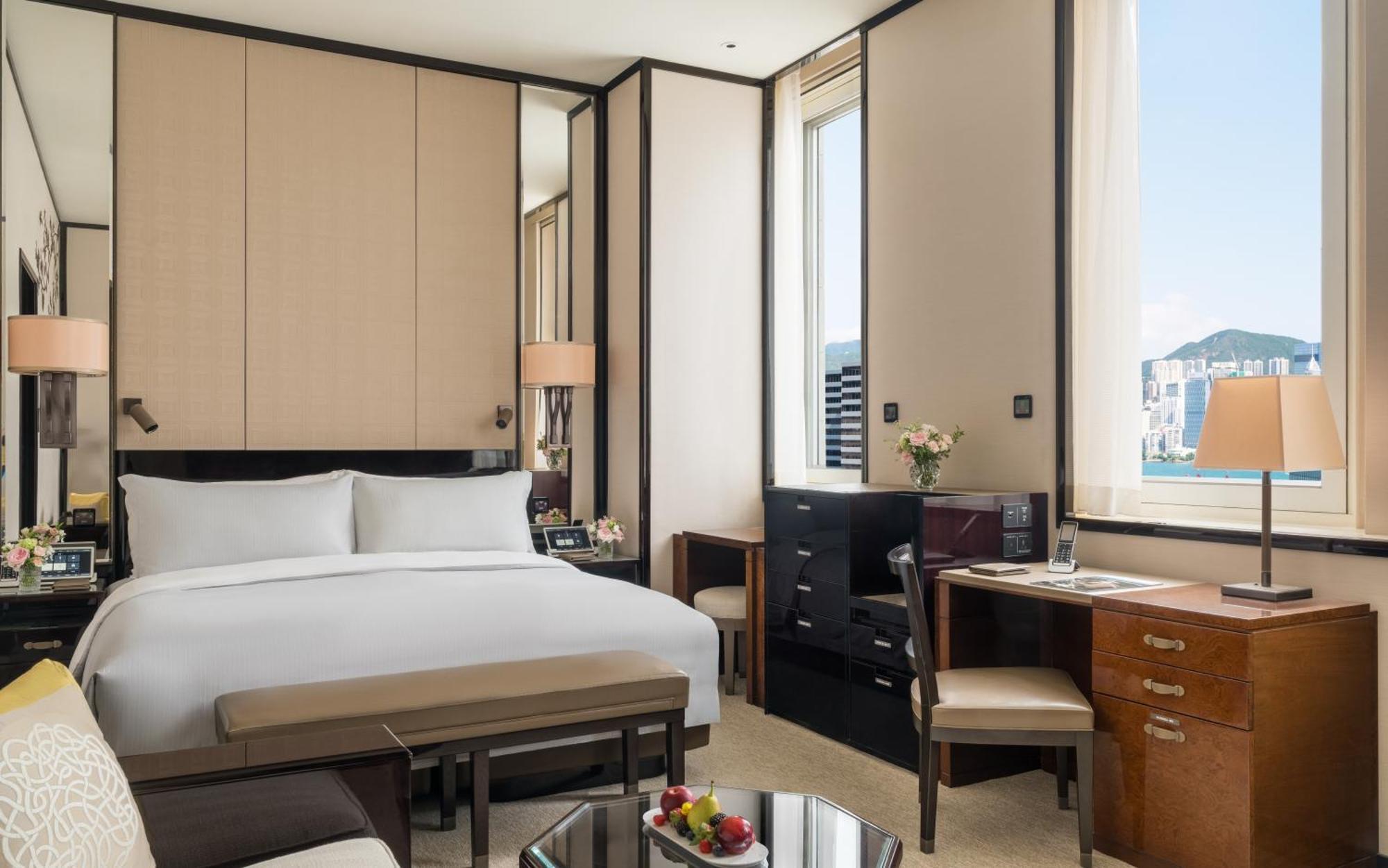 Quarto Twin Deluxe com vista do pátio