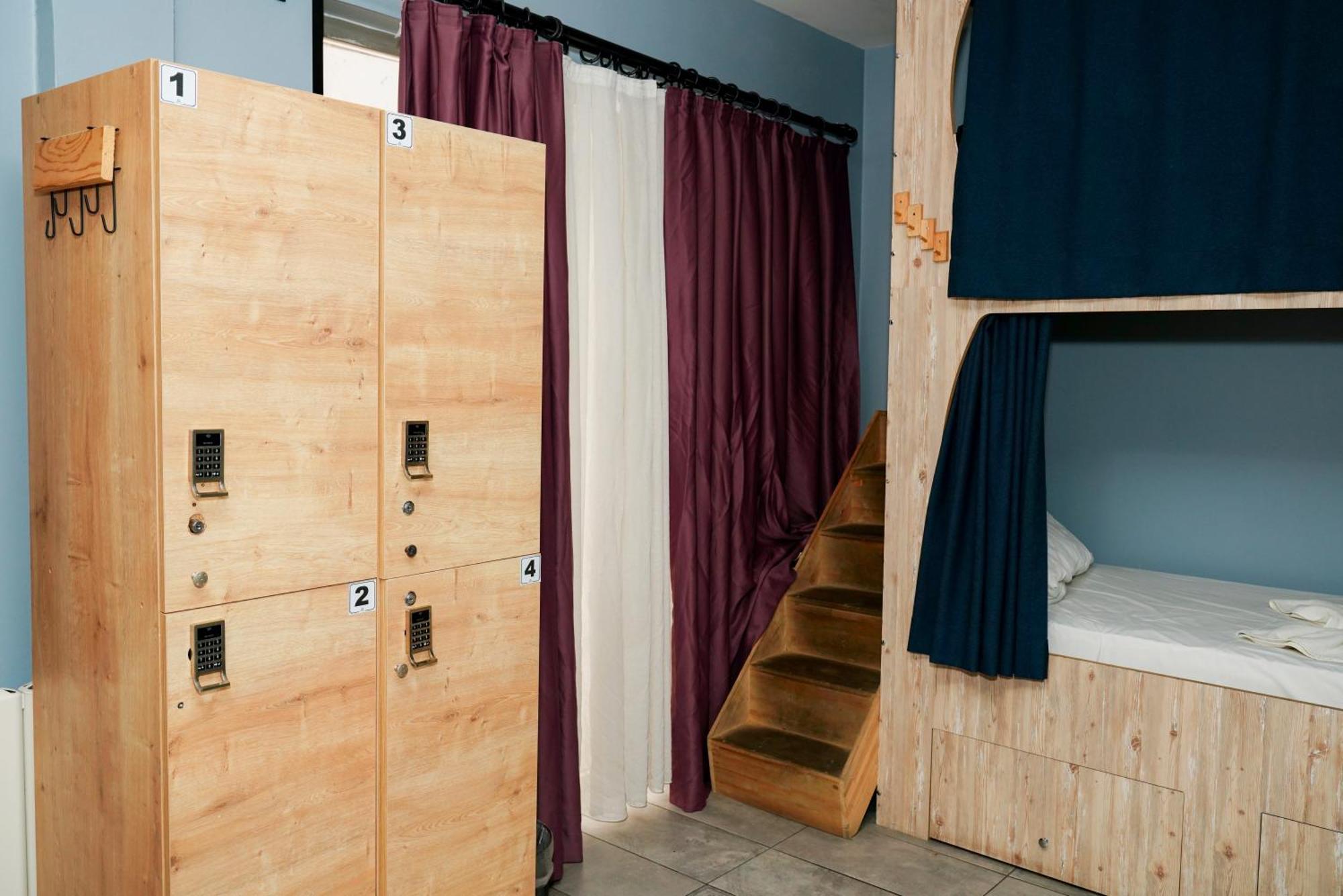Bed in 6-Bed Male Dormitory Room
