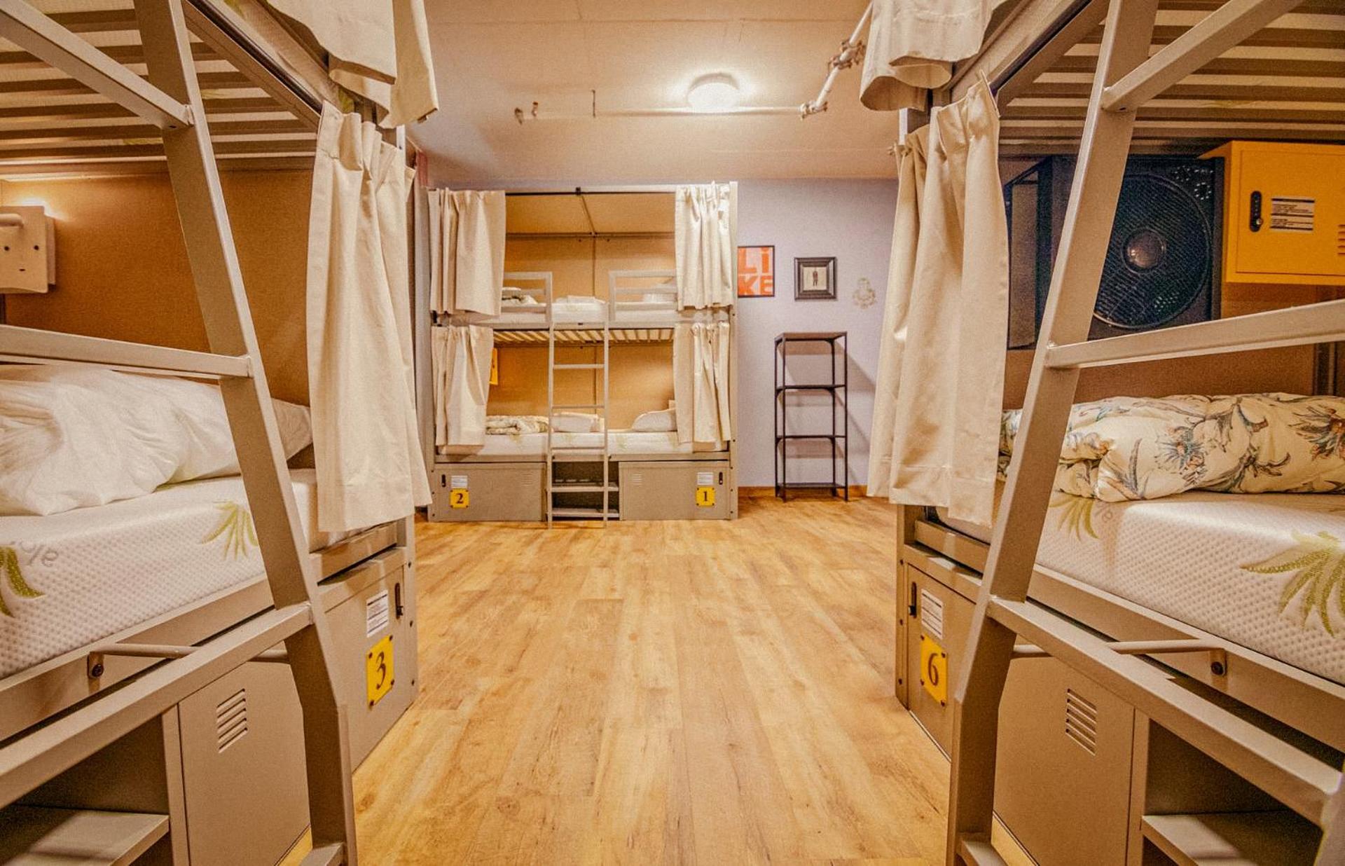 Bed in 6-Bed Mixed Dormitory Room