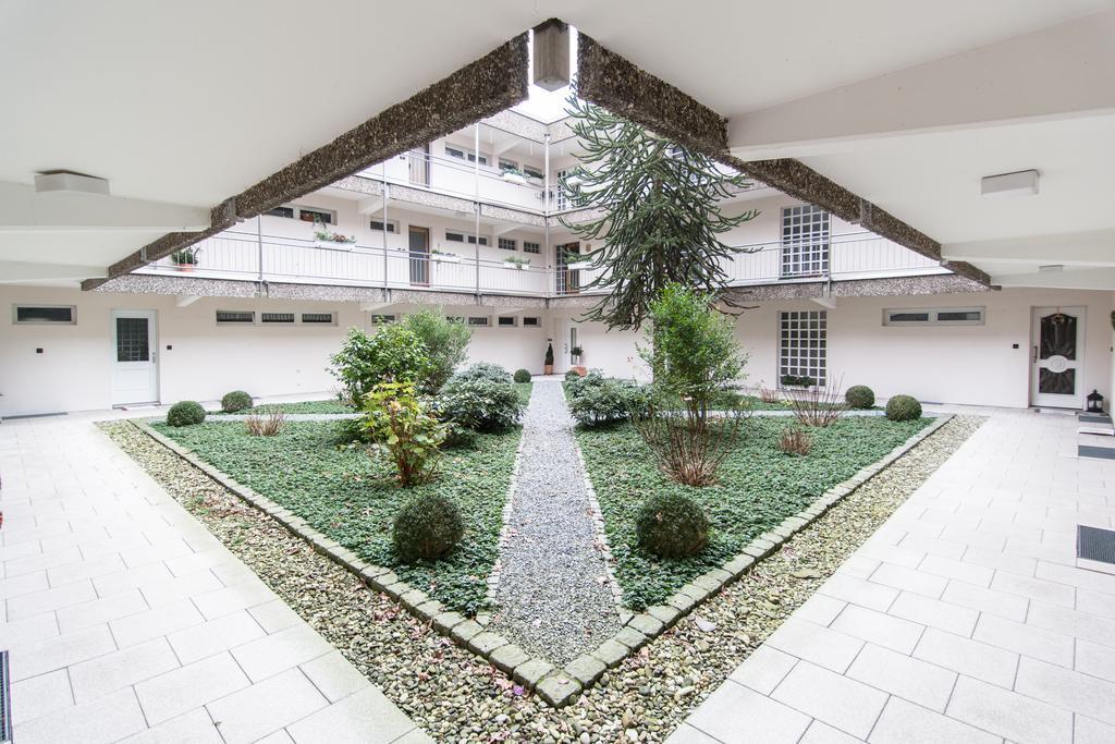 Apartment mit Gartenblick