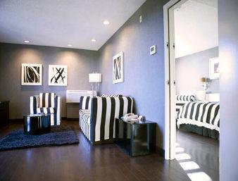 Suíte de 1 Quarto com 2 Camas de Casal - Não Fumantes