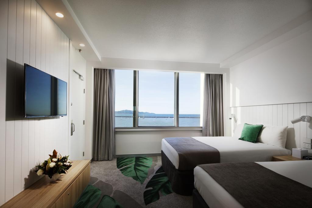 Zweibettzimmer im Resort mit Meerblick