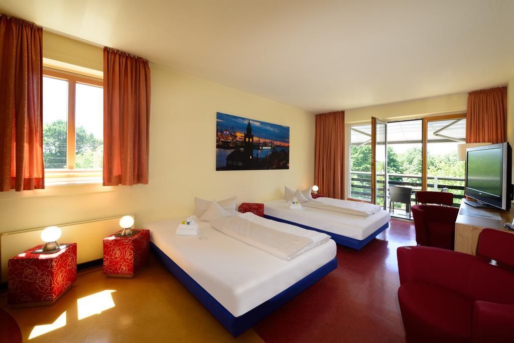 Economy Vierbettzimmer mit Gemeinschaftsbad