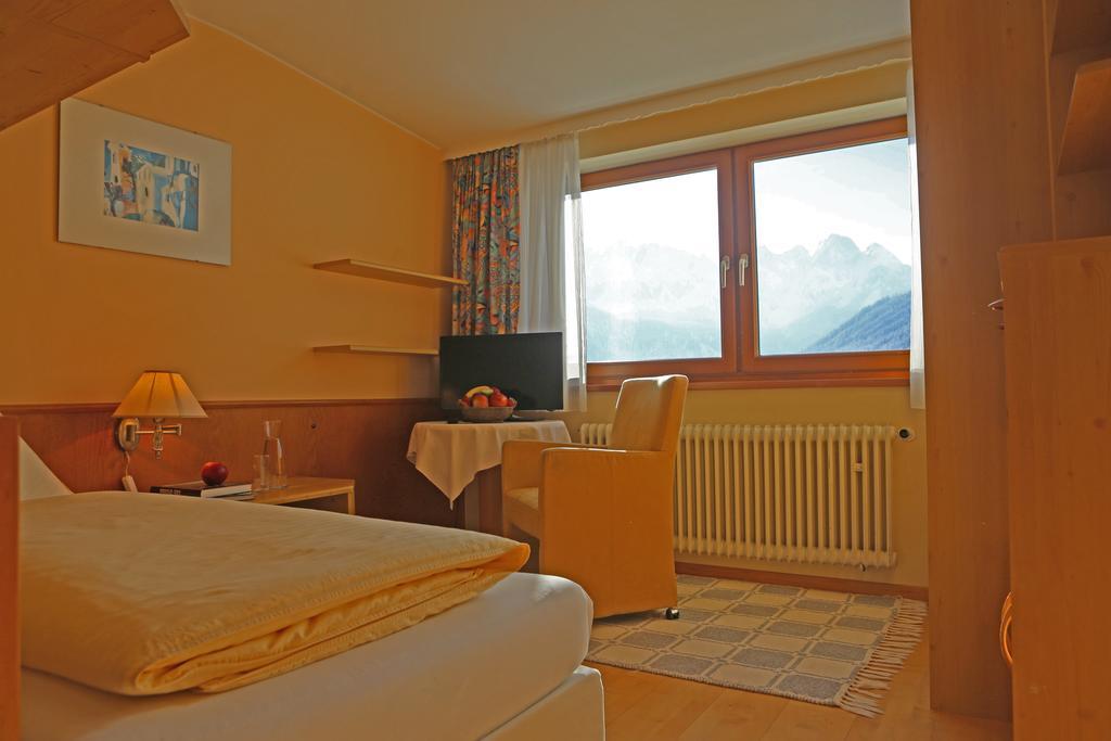 Einzelzimmer mit Bergblick