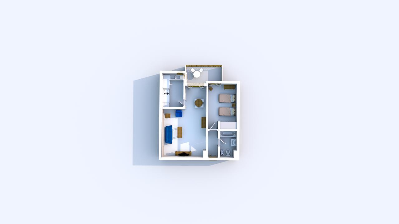 Apartamento de 1 dormitorio (3 adultos + 1 niño de hasta 12 años)