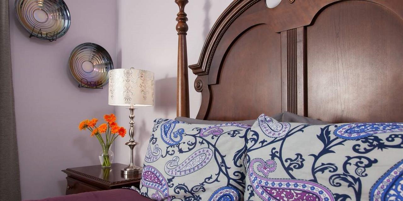 Zimmer mit Queensize-Bett