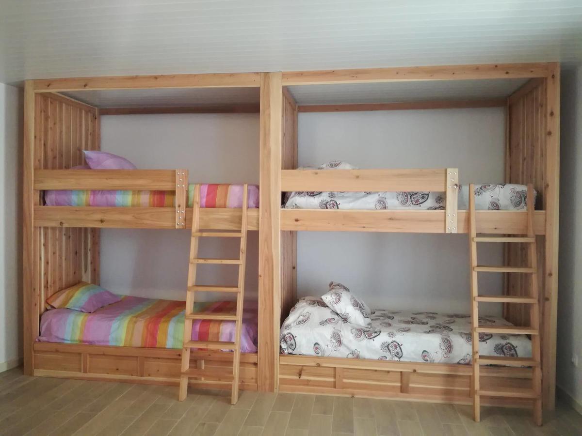 Cama em Beliche num Dormitório Misto