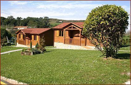 Cabaña con vistas al jardín