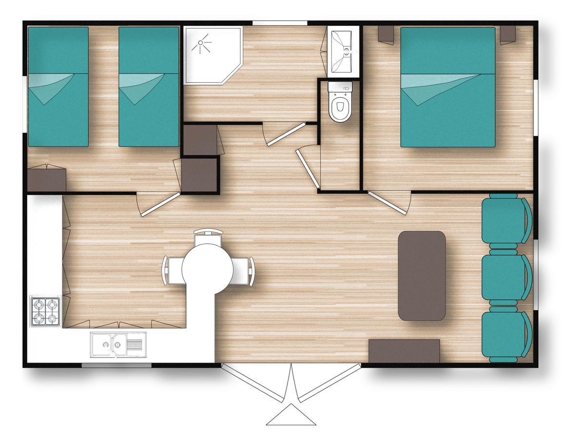 Chalet Confort (5 adultos)