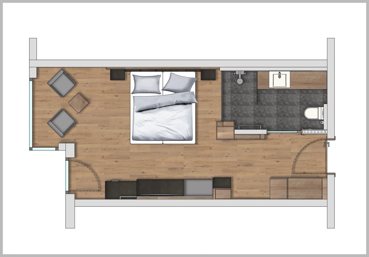 Deluxe Tweepersoonskamer met Balkon