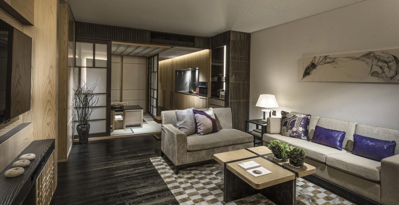 Résidence 1 Chambre avec Tatami, Coin Repas et 2 Lits Doubles