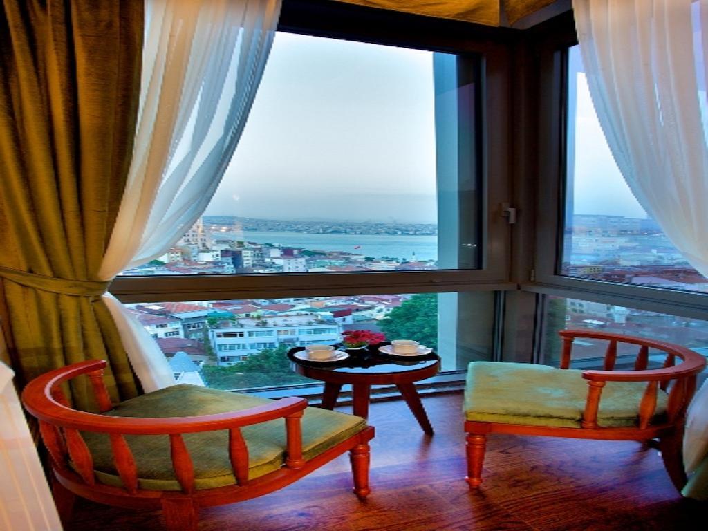Chambre Double ou Lits Jumeaux Supérieure - Vue sur Tour de Léandre