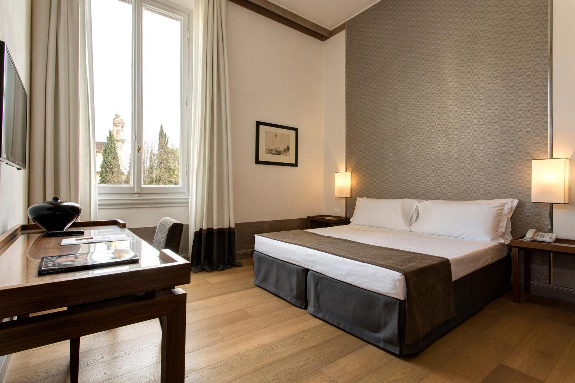 Deluxe Doppelzimmer mit Gartenblick