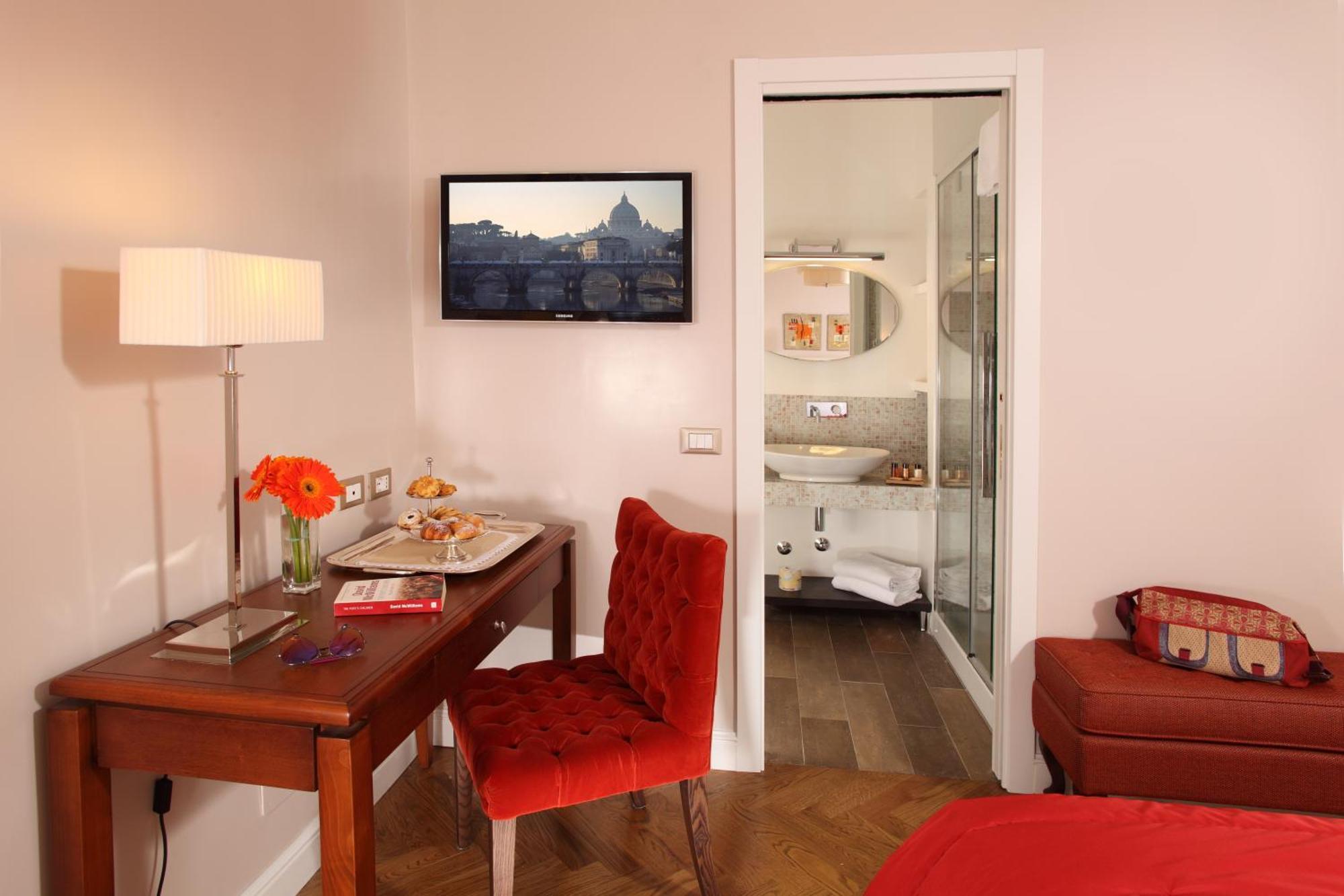 Quarto com Cama de Casal ou 2 de Solteiro - Edifício Anexo - Via del Corso 75