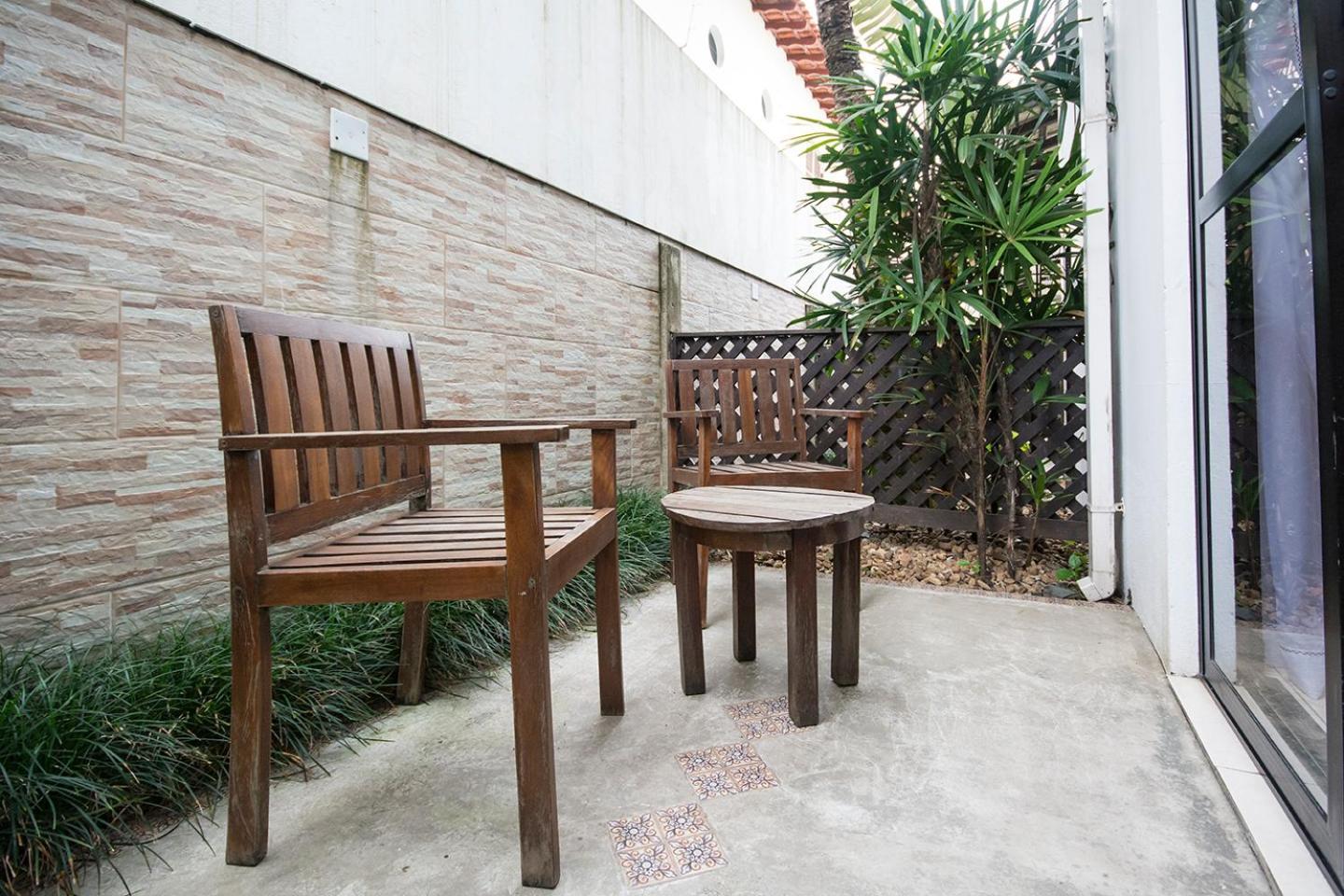 Quarto Triplo com Varanda
