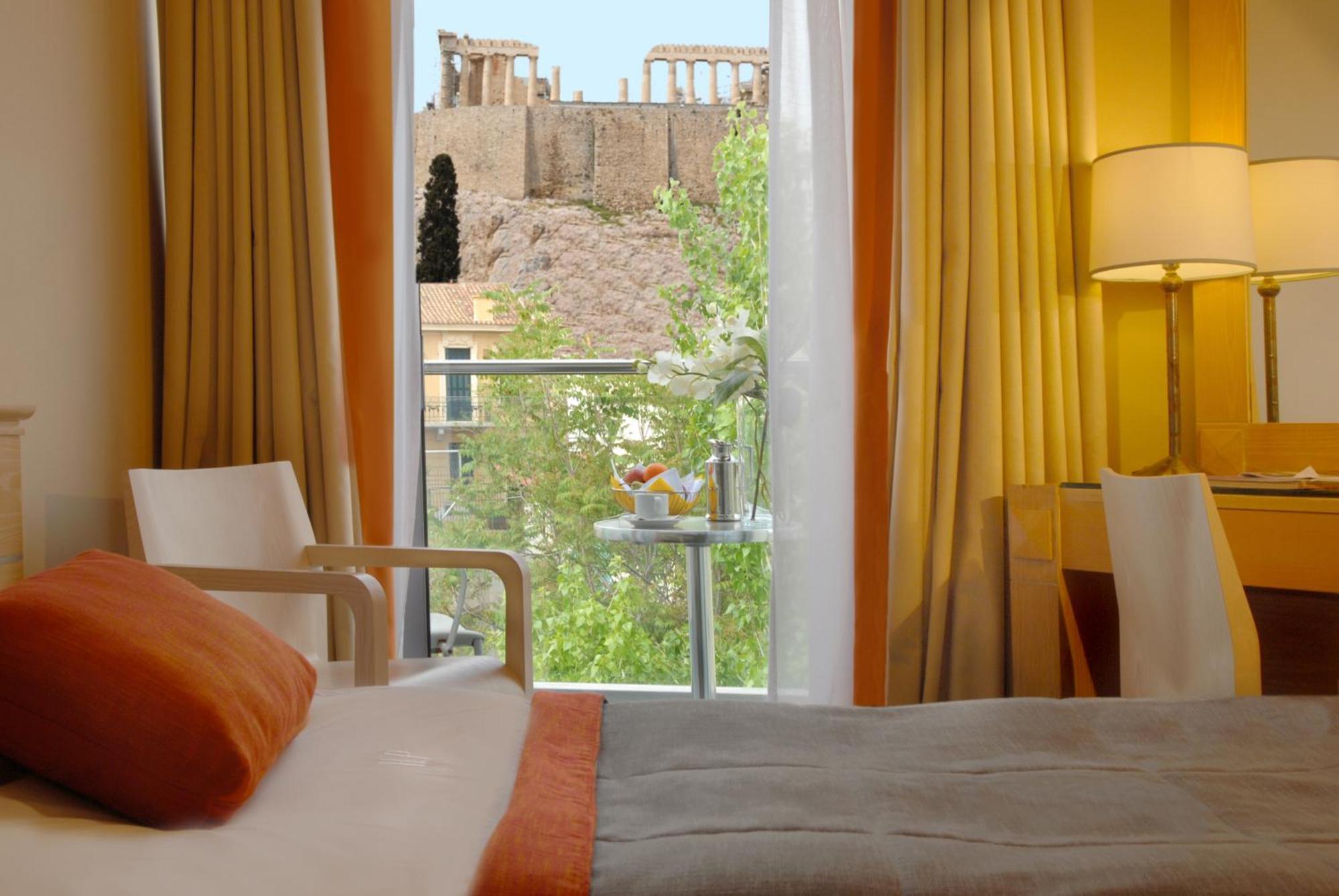 Superior Tweepersoonskamer met 1 of 2 Bedden - Uitzicht op Akropolis