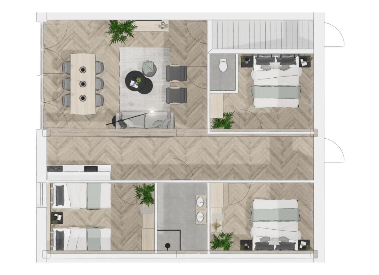 Appartement met 3 Slaapkamers