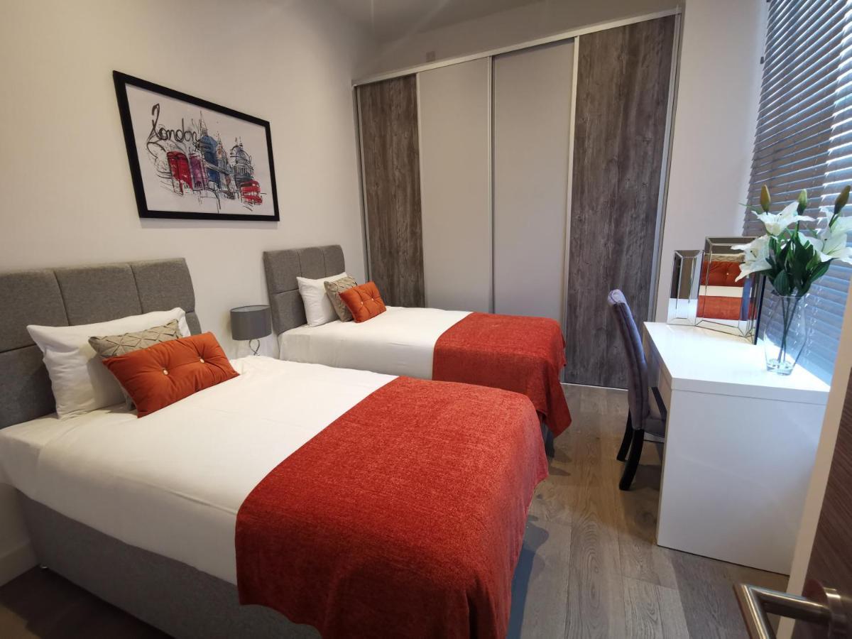 Apartamento de luxo com 1 quarto e 2 camas de solteiro