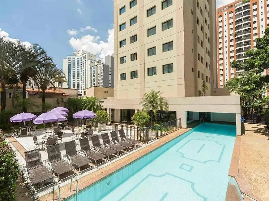 Flat Hotel av Macuco 579 e a duas quadra metro-1