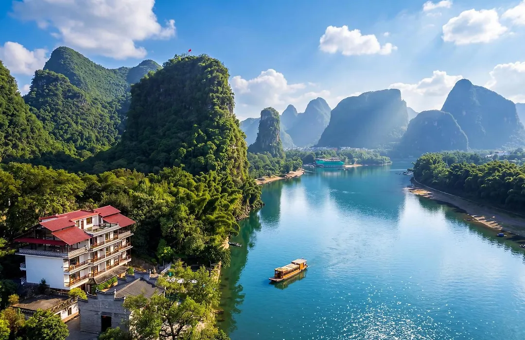 Yangshuo River Lodge Hotel--English Speaking Team&Swimming Pool&Activties Organized&Free Pick Up From Airport Or Ts Over 3 Nights-1