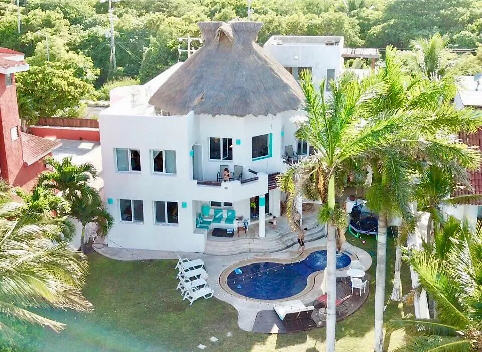 Bella Casa Privada Junto Al Mar Caribe-1