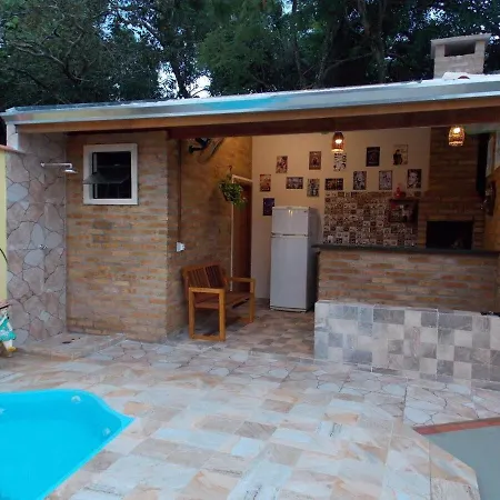 Chalé Paraíso com piscina privativa em Brotas SP-3