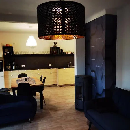 Modernes behagliches Haus mit Kamin, Terrasse und Garten-2