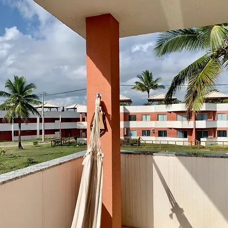Apto em condomínio na praia, com terraço, em Ilhéus-BA-3