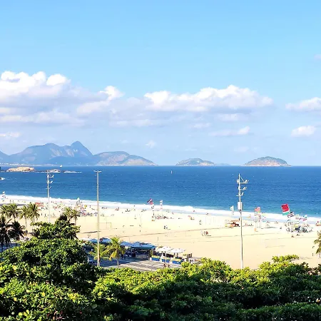 COPACABANA Praia - 2 quartos, vista do mar - Perto Fan Fest Copa do Mundo 2026 - Lido, próx Metrô Copacabana Cardeal Arcoverde-2